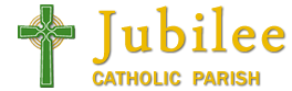 Jubilee Catholic Parish logo.